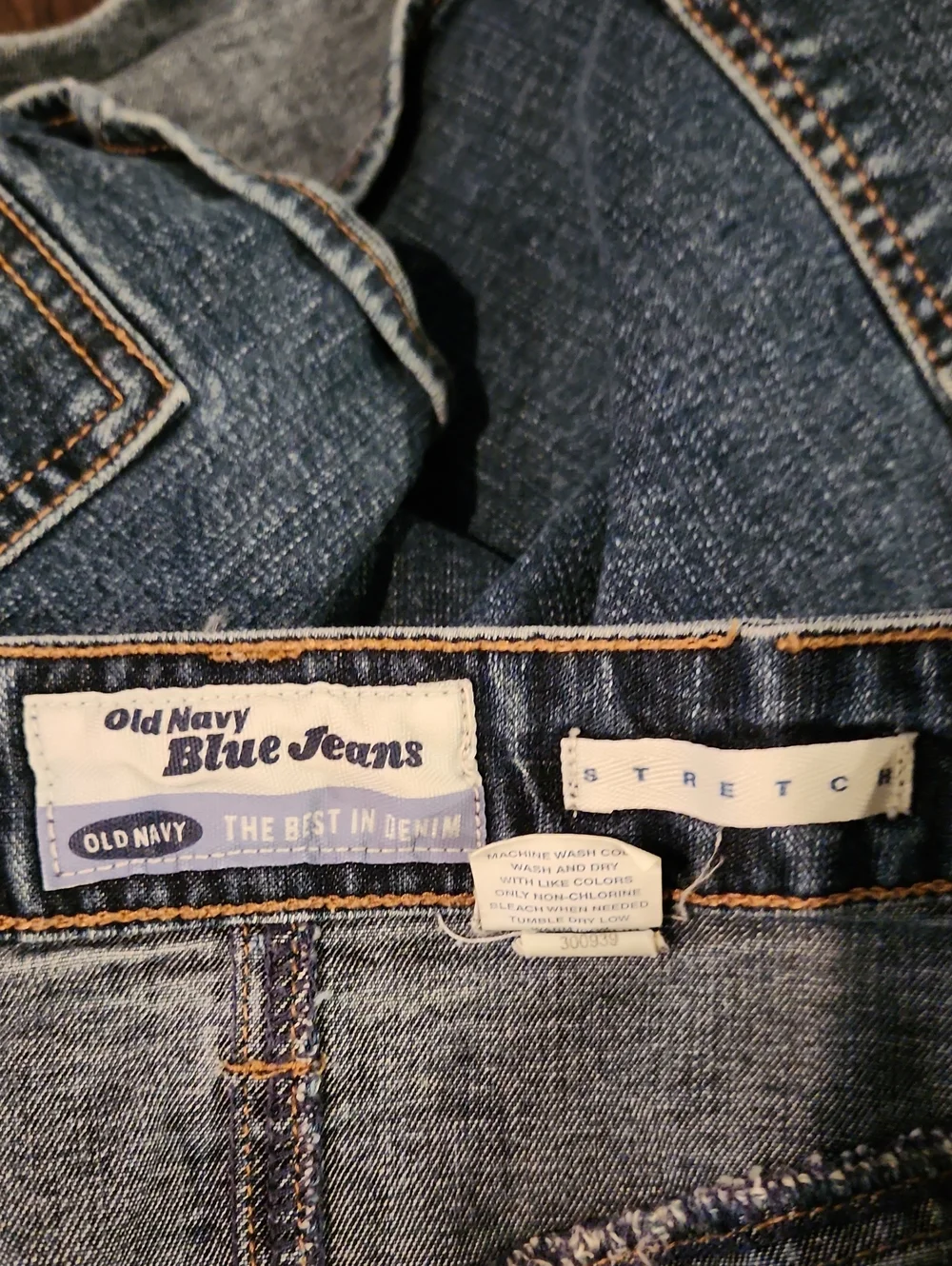 Vintage Y2K Old Navy Denim Mini Skirt Sz 8